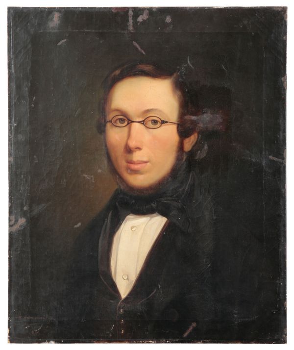 IN THE MANNER OF EMMANUEL NOTERMAN (1808-1863) A portrait of a gentleman