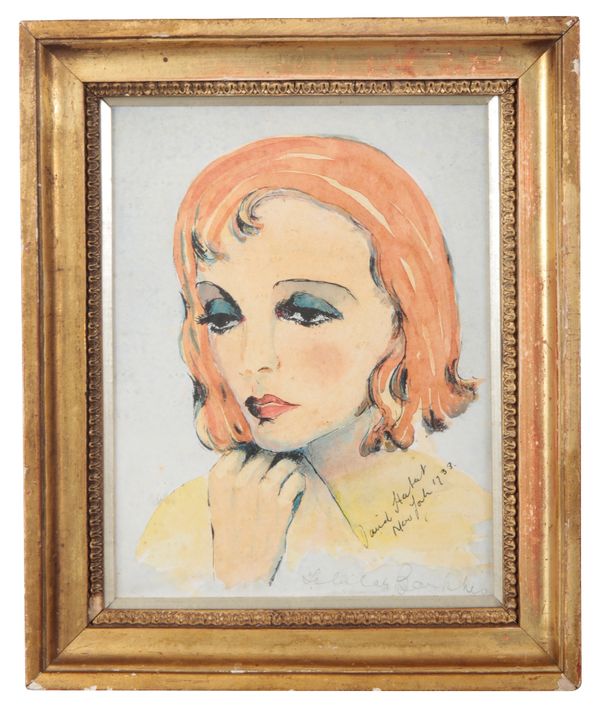 AMERICAN SCHOOL, 20TH CENTURY A portrait of Tallulah Bankhead (1902-1968)