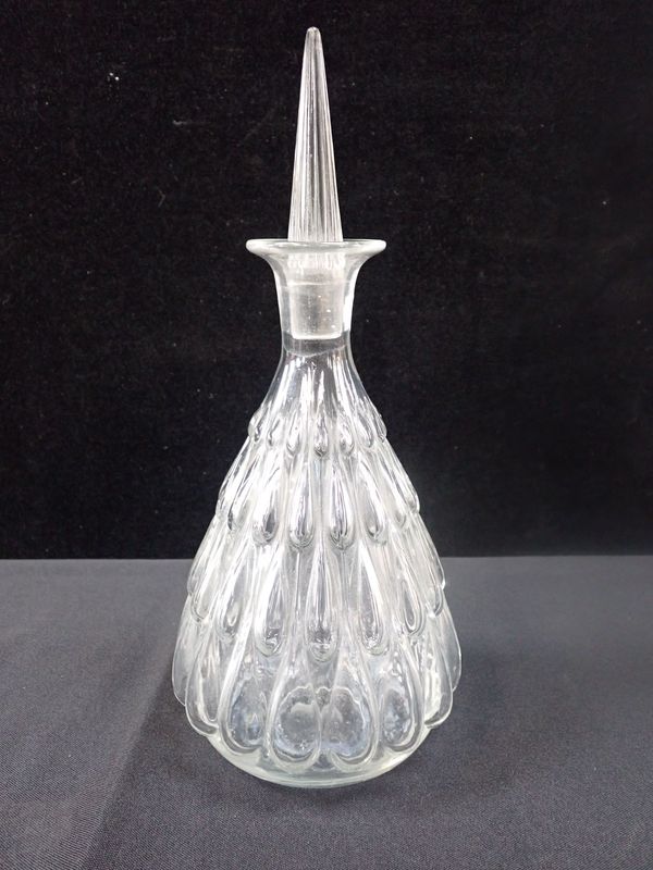 R. LALIQUE: A GOUTTES D'EAU DECANTER