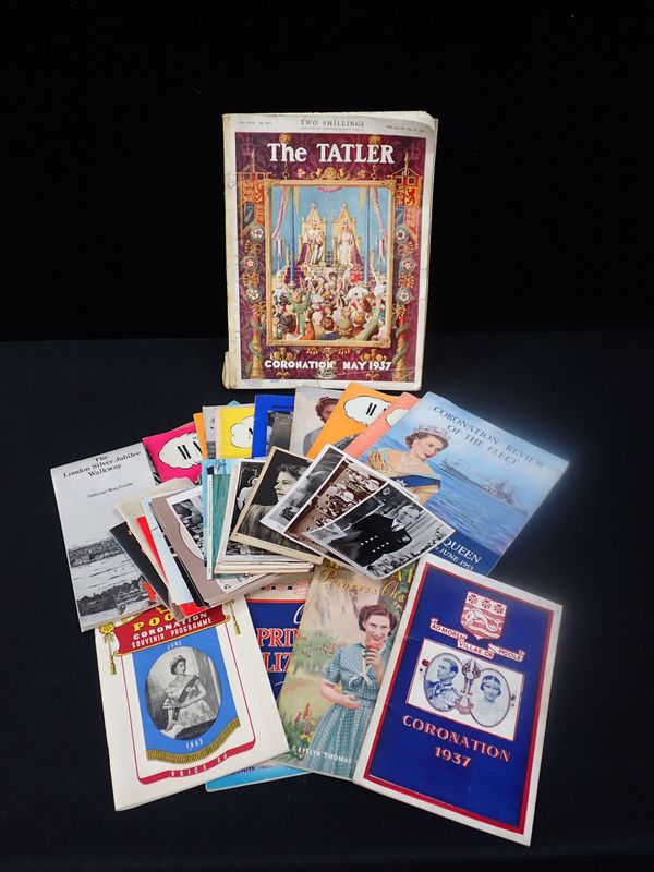 A COLLECTION OF ROYAL EPHEMERA