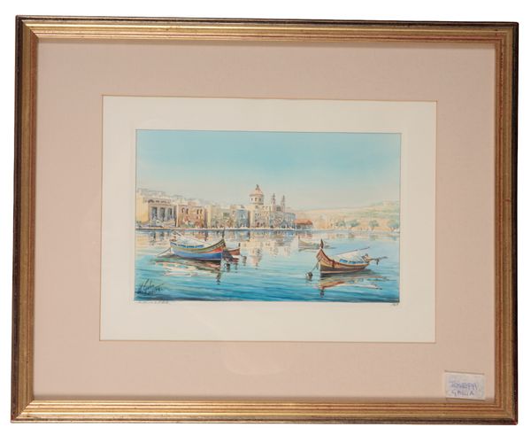 JOSEPH GALIA (1904-1985), MARSAXLOKK, MALTA