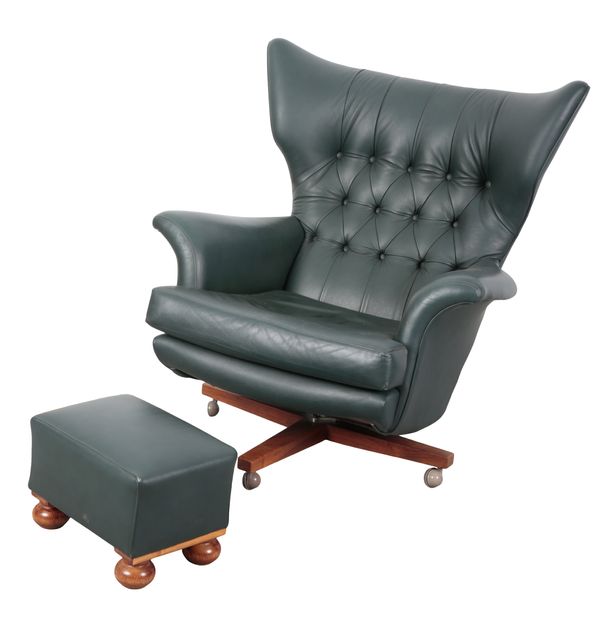 A G PLAN MODEL 6250 'BLOFELD' WING ARMCHAIR, DESIGNED BY PAUL CONTI