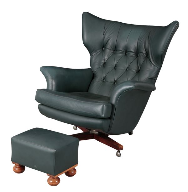 A G PLAN MODEL 6250 'BLOFELD' WING ARMCHAIR, DESIGNED BY PAUL CONTI