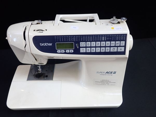 A BROTHER 'SUPER ACE II' SEWING MACHINE