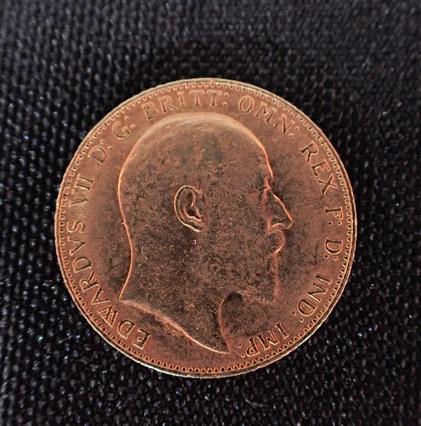 1910 EDWARD VII GOLD SOVEREIGN