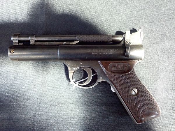 AN AIR PISTOL: THE WEBLEY 'SENIOR'