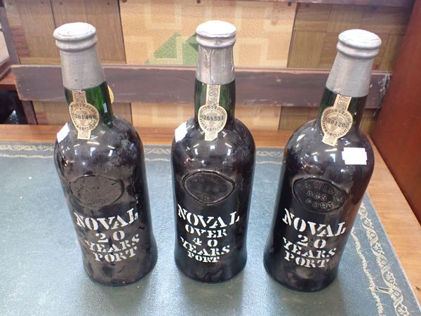 A BOTTLE OF NOVAL 'OVER 40 YEARS PORT'