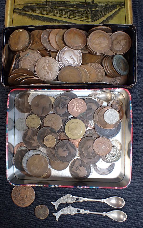 A COLLECTION OF COINS