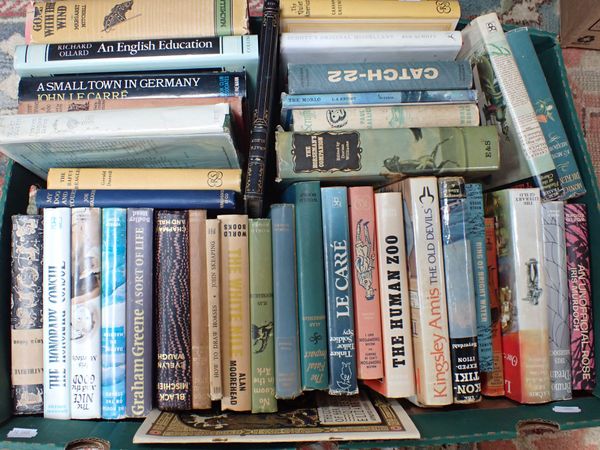 A COLLECTION OF BOOKS, INCLUDING A LEATHER-BOUND 'GRAY'S ELEGY'