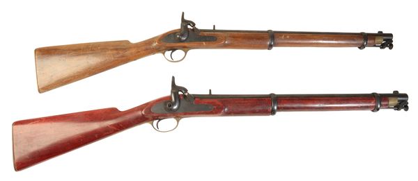 TWO PROP MUSKETS