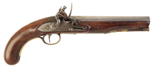 A FLINTLOCK PISTOL BY WHEELER AND SON OF LONDON