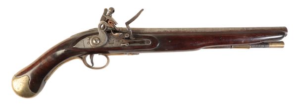 A TOWER FLINTLOCK SERVICE PISTOL