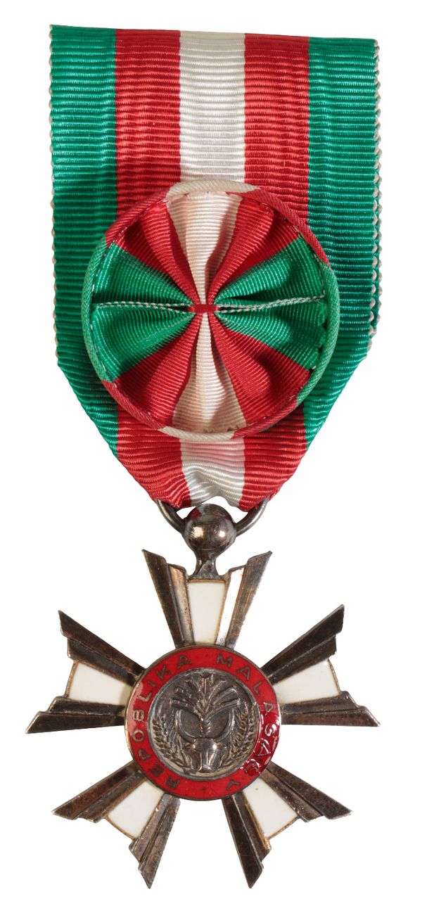 MADAGASCAR. NATIONAL ORDER OF THE REPUBLIC, OFFICER, 1958-1975 ISSUE