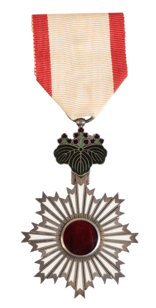 JAPAN. ORDER OF THE RISING SUN, V CLASS