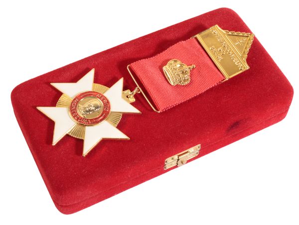 BRAZIL. MONTEZUMA ORDER OF MERIT OF THE SUPREME COUNCIL OF THE SCOTTISH RITE OF ANCIENT AND ACCEPTED MASONS OF BRAZIL