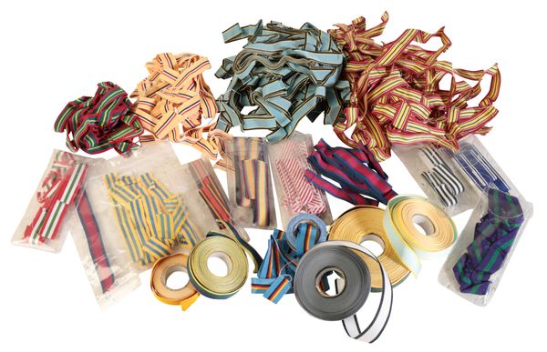 BRITISH MINIATURE MEDAL RIBBONS