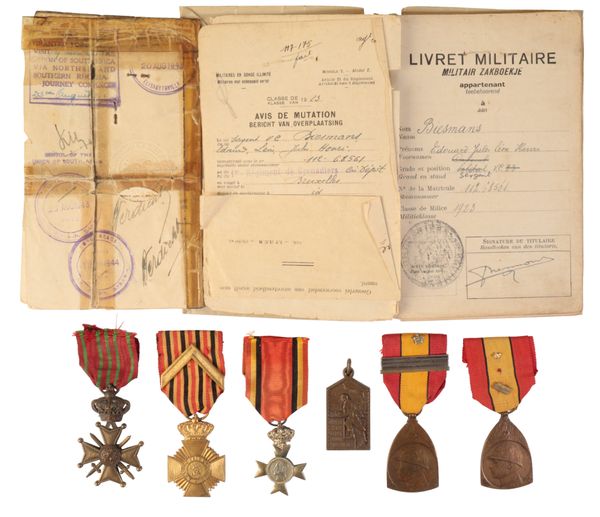 BELGIUM: GREAT WAR AND EARLIER MEDALS