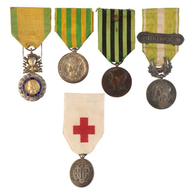 FRANCE. EARLY CAMPAIGN MEDALS