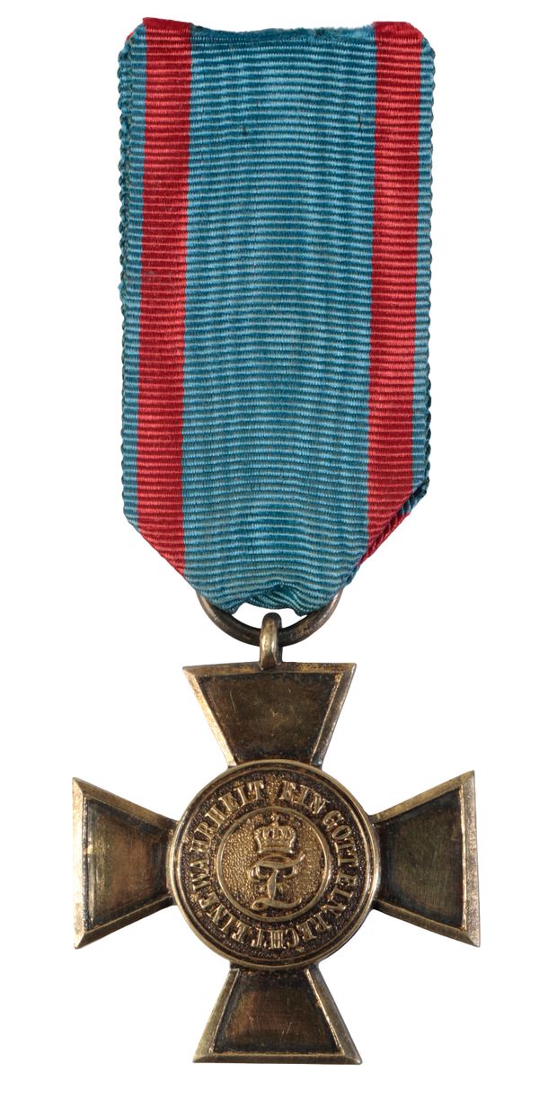 GERMANY, OLDENBURG.  HOUSE AND MERIT ORDER OF DUKE PETER FRIEDRICH LUDWIG, HONOUR CROSS, I CLASS, 1838-1918