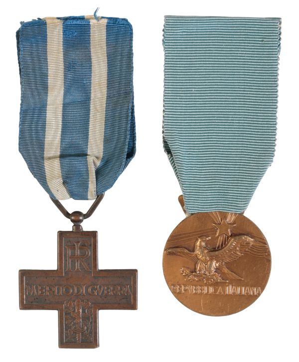 ITALY, REPUBLIC. TWO MILITARY AWARDS