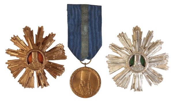 ROMANIA, REPUBLIC.  ORDER OF TUDOR VLADIMIRESCU, THREE AWARDS