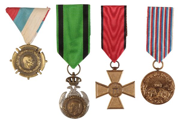 SERBIA. FOUR MEDALS, 1912-1918