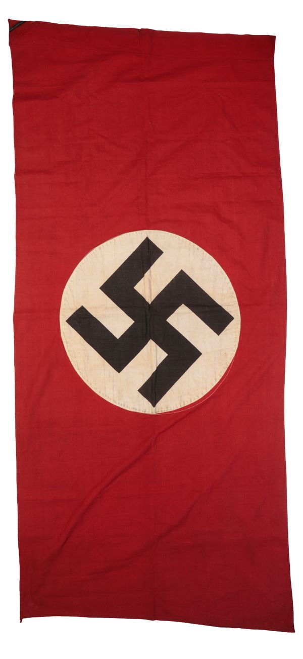 A WWII GERMAN MILITARY CLOTH FLAG
