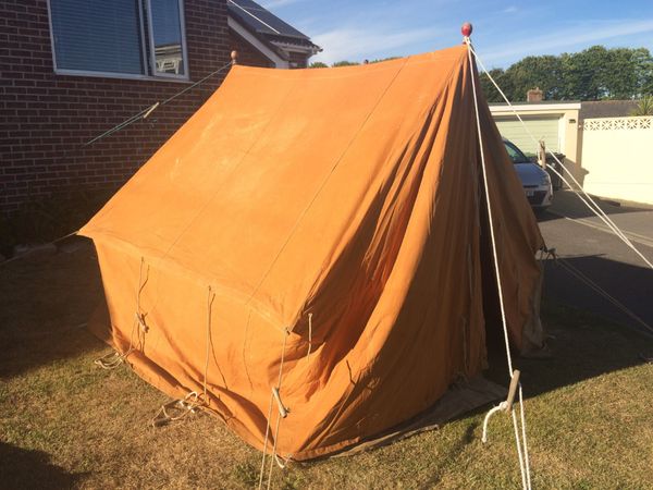 A WWII MILITARY TENT