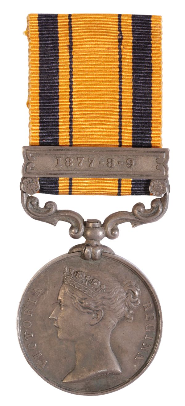 A SOUTH AFRICA 1877-79 CAMPAIGN MEDAL TO 1309 PTE H. HERBERT, 2-24TH FOOT
