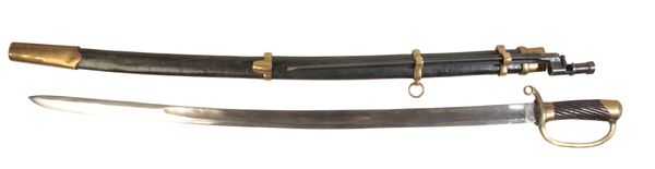 AN IMPERIAL RUSSIAN SYSTEM 1881 DRAGOON STYLE SABRE