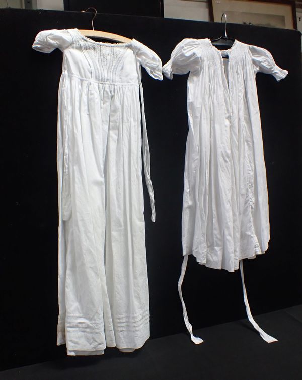 TWO VICTORIAN CHILD'S DRESSES