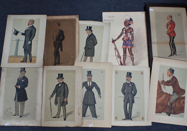 A COLLECTION OF VANITY FAIR PRINTS