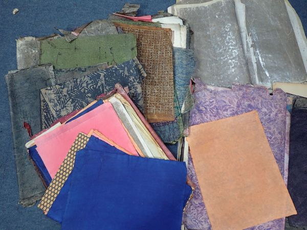 A QUANTITY OF HANDMADE BATIK PAPER