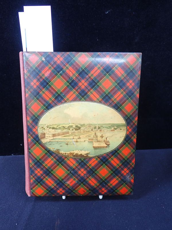 SOUVENIR OF SCOTLAND WITH TARTAN WARE COVERS