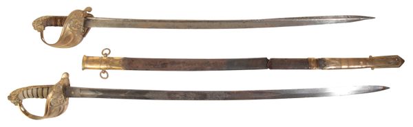 A ROYAL NAVY OFFICER'S DRESS SWORD