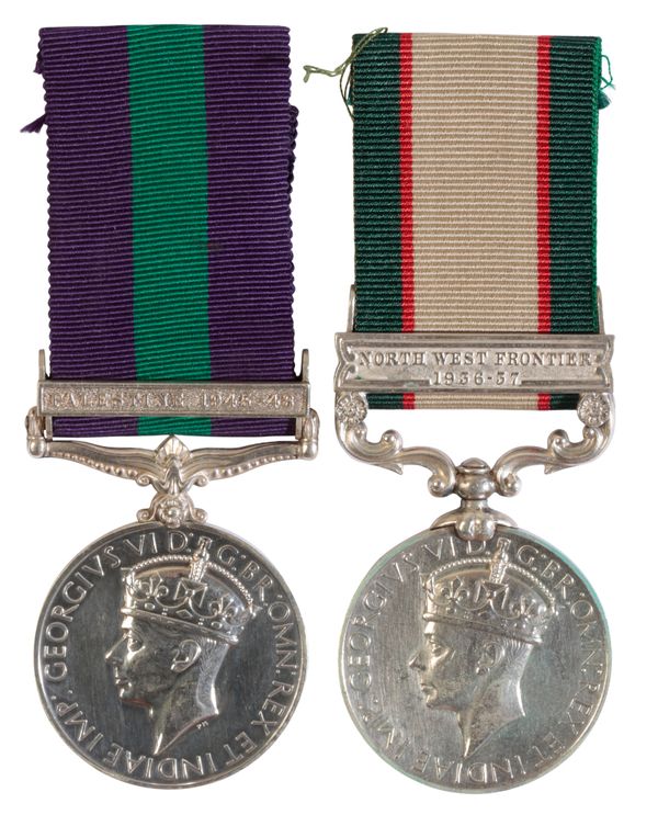 TWO CAMPAIGN MEDALS