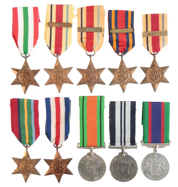 A COLLECTION OF WW2 MEDALS