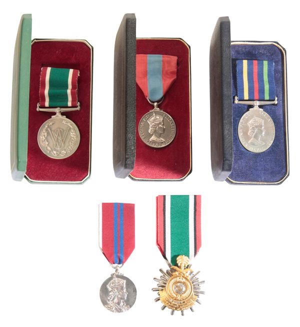 A LOT OF FOUR BRITISH MEDALS