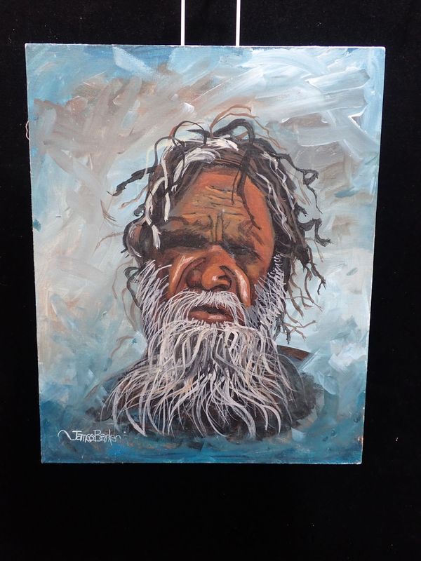 JAMES BARKER: AUSTRALIAN ABORIGINAL PORTRAIT