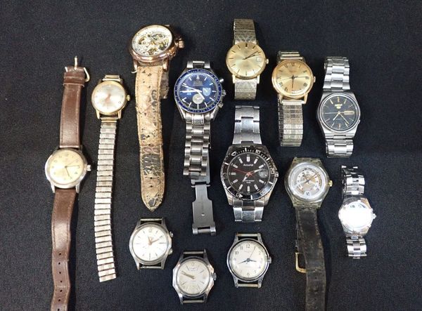 A COLLECTION OF MECHANICAL WRISTWATCHES