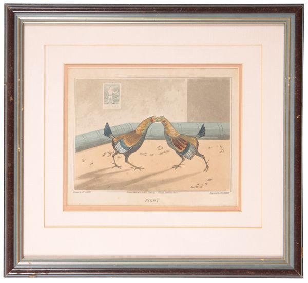 HENRY THOMAS I ALKEN (1785-1851) A series of four cockfighting scenes