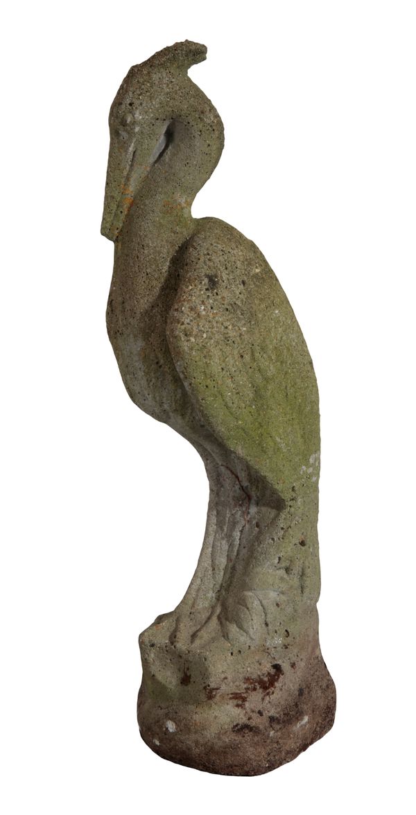 A RECONSTITUTED STONE HERON