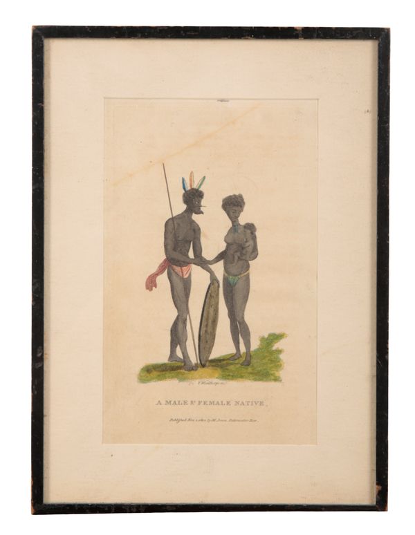 VINCENT WOODTHORPE (c.1764-1822) A series of five ethnographic engravings