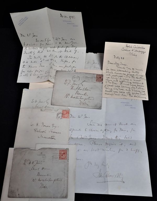 SEVERAL LETTERS BY JOHN GALSWORTHY