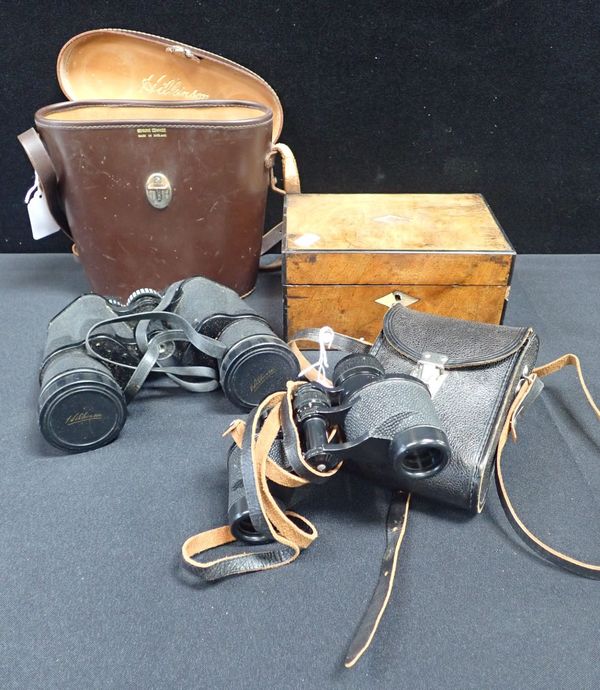 A PAIR OF WILKINSON BINOCULARS, A RUSSIAN PAIR