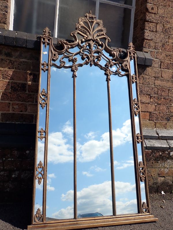 A ROCOCO STYLE WALL MIRROR