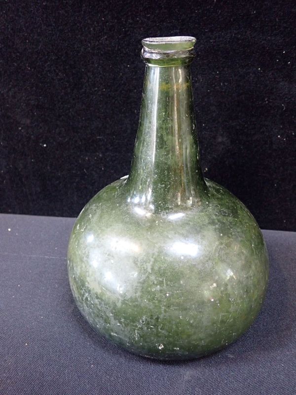 AN ONION SHAPED BOTTLE