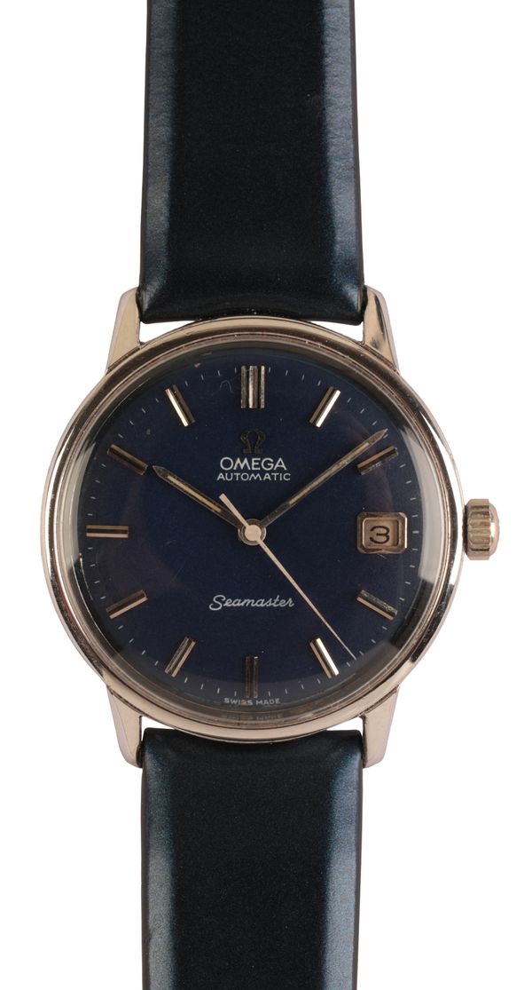 OMEGA SEAMASTER: A GENTLEMAN'S STAINLESS STEEL WRISTWATCH