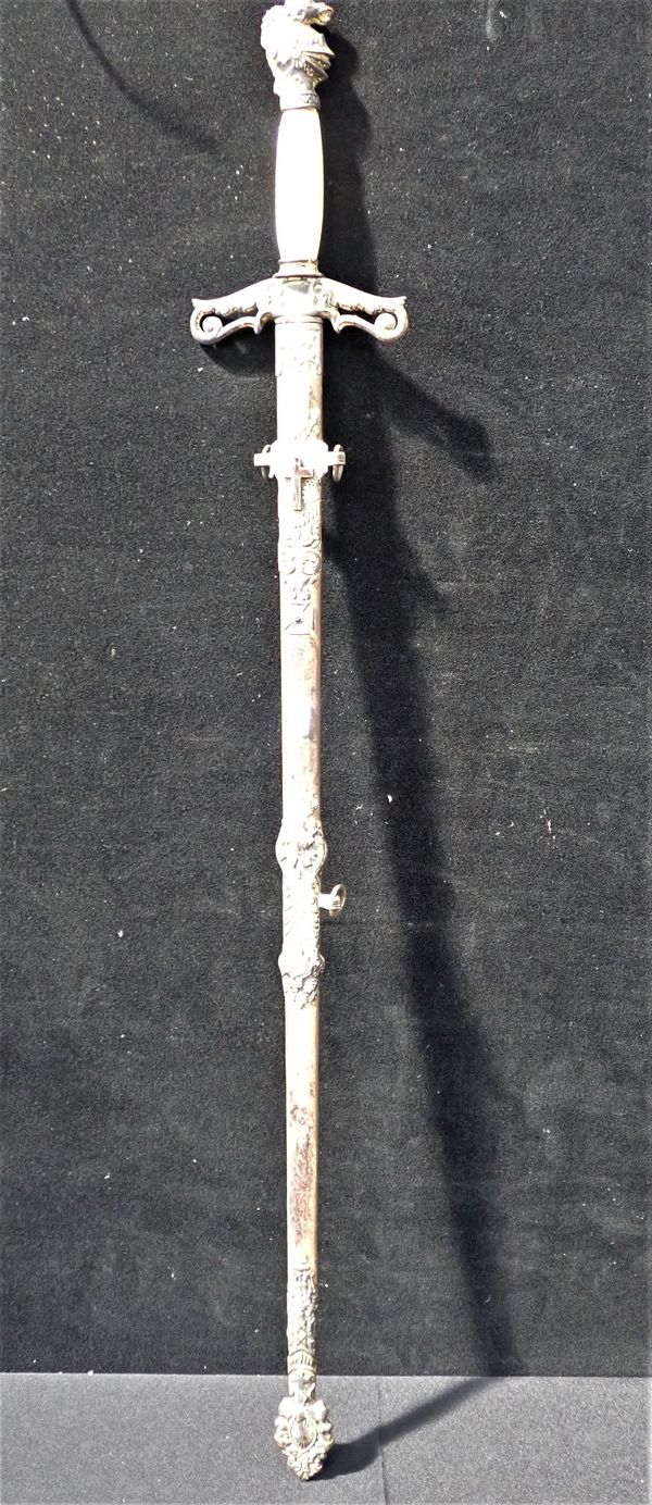 A REPLICA CRUSADER SWORD