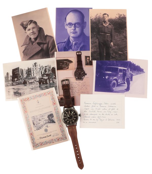 Sold by PT Sale - to Mr Ian Freeman  LACO: A GERMAN LUFTWAFFE PILOT'S WATCH